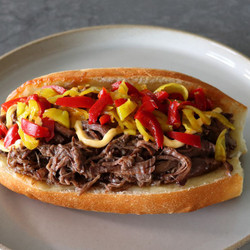 Mississippi Pot Roast Cheesesteak