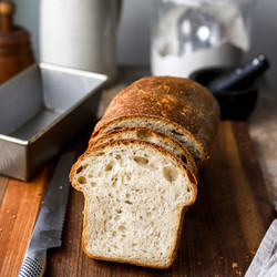 Soft Sourdough Sandwich Bread