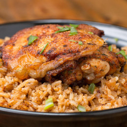 Paprika Chicken &amp; Rice Bake