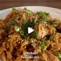 Slow Cooker Honey Teriyaki Chicken Rice