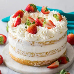 Strawberry Shortcake Cake