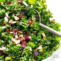 Kale Salad (with The Best Dressing!)