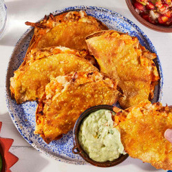 Sheet-pan Crispy Chicken Tacos