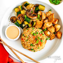 Hibachi Chicken (one Pan 30-minute Dinner!)