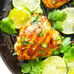 Cilantro Lime Chicken (juicy &amp; Easy!)