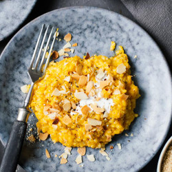 Kürbisrisotto