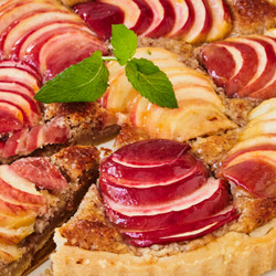 Vegane Apfeltarte