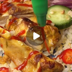 Coconut Sriracha Chicken Rice Bowls