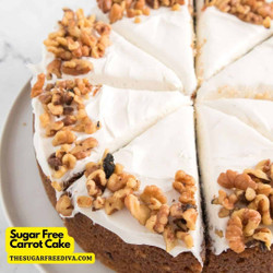Sugar Free Carrot Cake