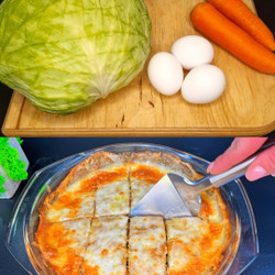 Baked Cabbage And Meat Casserole
