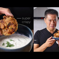 Super Crispy Chickpea Fritters