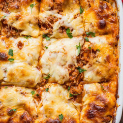 Mom&apos;s Cottage Cheese Lasagna