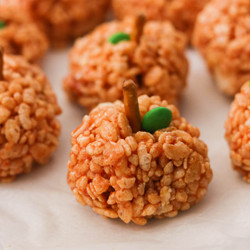 How To Make Pumpkin Halloween Rice Krispie Treats
