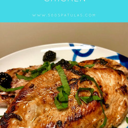 Blackberry Basil Chicken