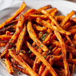Sweet Potato Fries (crispy Baked)