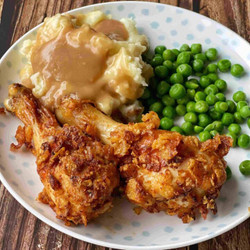 Air Fryer Crispy Chicken Drumsticks