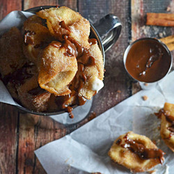 Crispy Cinnamon-sugar-coated Cream Cheese Wontons With Nutella-dulce De Leche Dipping Sauce Recipe