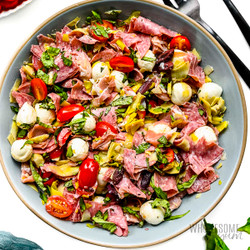 Antipasto Salad Recipe (10 Minutes!)