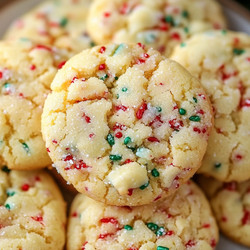 Christmas Ooey Gooey Butter Cookies