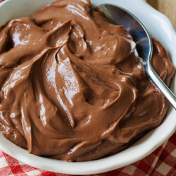 Hard Boiled Egg Chocolate Pudding