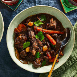 Beef Stew In Red Wine Sauce