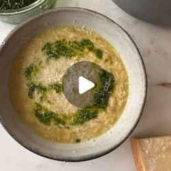 Lemon Orzo Bean Soup