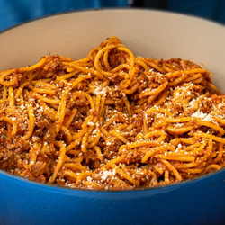 Faster, Better, Spaghetti &amp; Meat Sauce