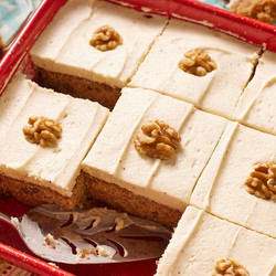 Applesauce Cake With Brown Butter Maple Buttercream