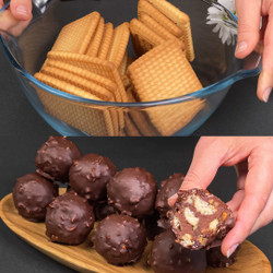 Chocolate Peanut Cookie Balls