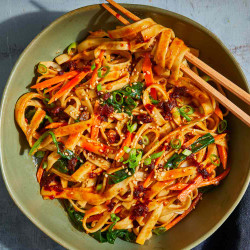 Chile Crisp Sesame Noodles