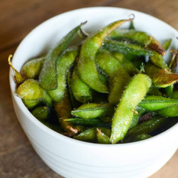 Air Fryer Roasted Edamame