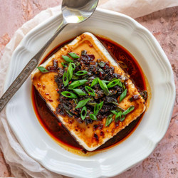 10 Minute Chili Garlic Silken Tofu