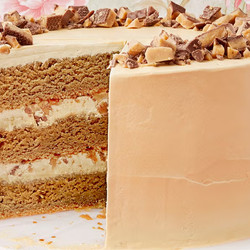 Coffee-toffee Crunch Cake