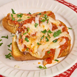 Smashed Chicken Parmesan Texas Toast