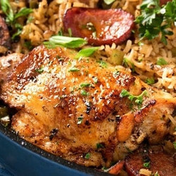 One Pot Chicken And Dirty Rice