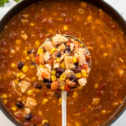7 Can Chicken Taco Soup