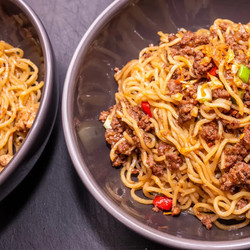 Spicy Ground Beef Noodles