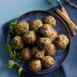 Italian-style Beef &amp; Pork Meatballs