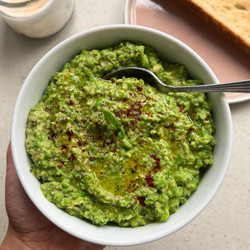 Smashed Peas On Toast