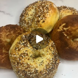 Greek Yogurt Protein Bagels