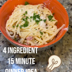 (To try) Super Simple Spaghetti Carbonara