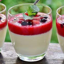 Vegane Panna Cotta