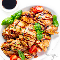 Balsamic Chicken (so Juicy &amp; Easy!)