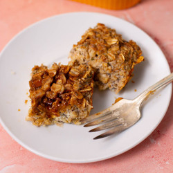 Cinnamon Roll Protein Baked Oats Without Protein Powder
