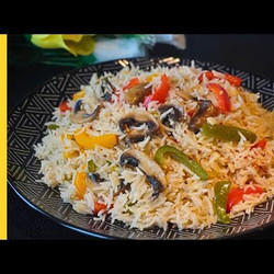 Garlic Mushroom Rice