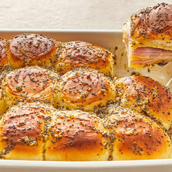 Baked Ham And Cheese Sliders