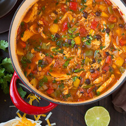 Chicken Fajita Soup