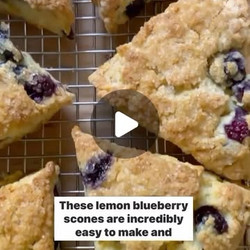 Blueberry Lemon Scone