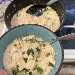 Creamy Parmesan Chicken &amp; Rice
