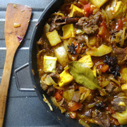 Semur Lidah Sapi (indonesian Beef Tongue Stew With Sweet Soy Sauce)